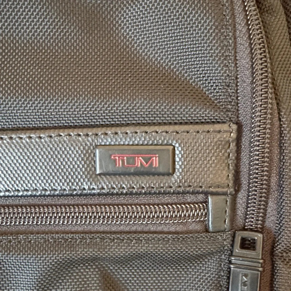 Tumi Black Nylon Laptop Briefcase with Shoulder Strap